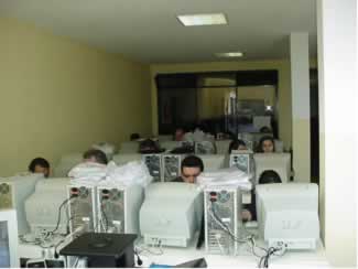 Imán de alumnos en clase