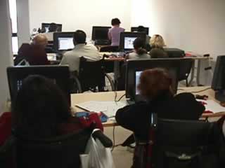 Imán de alumnos en clase